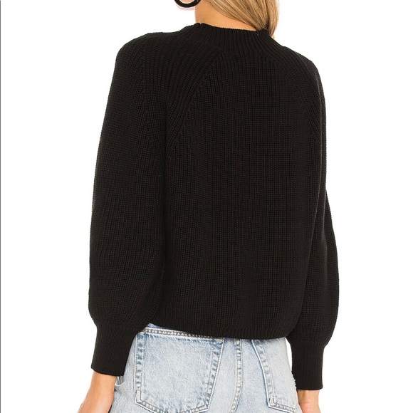 525 cropped balloon sleeve sweater - Picture 2 of 3